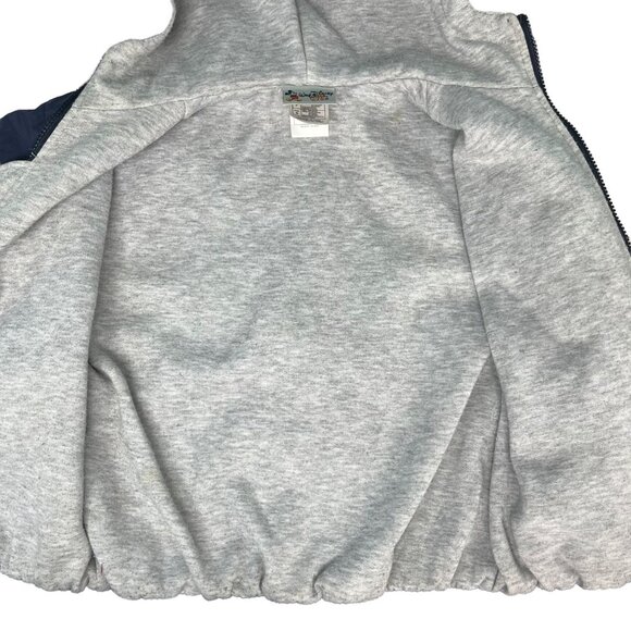 SMALL 7 Vintage Boys Walt Disney World Kids Mickey Mouse Blue Jacket Hoodie Y2K - Picture 10 of 12